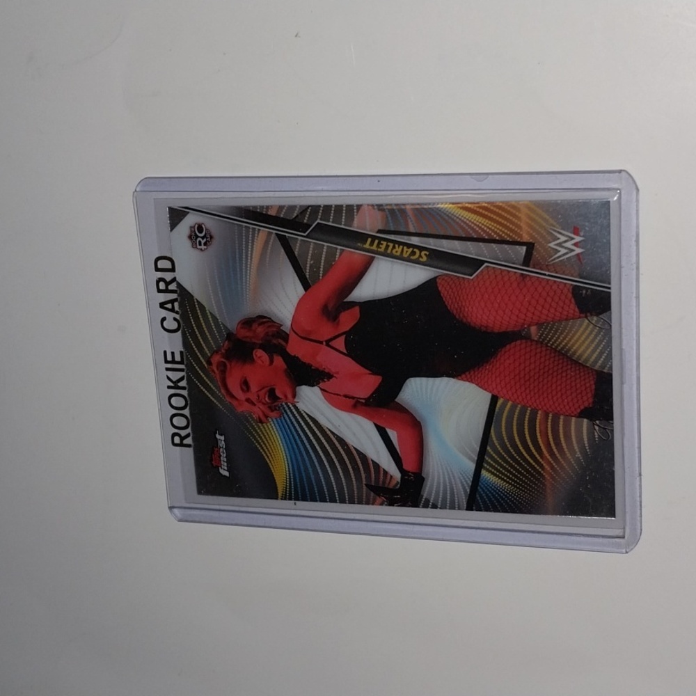 2020 WWE Scarlett Rookie Card Topps Finest